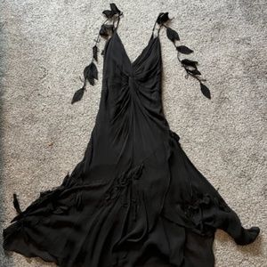 SEXY BLACK COCKTAIL DRESS SZ 8